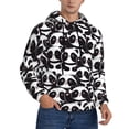 thumbnail image 2 of Salouo Panda Pattern Men's Fall Hoodie Sweatshirt,Sport Hoodie with Pockets for Men Pullover Casual Hooded Sweatshirt-Medium, 2 of 7
