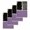 Purple, variant on Orange Black Kitchen Dish Towels for Drying Dishes Set of 2, Farmhouse Striped Modern Abstract Art Waffle Weave Microfiber Hand Tea Bathroom Towels Quick Dry & Absorbent Towel 15.7x23.6