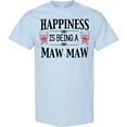 thumbnail image 3 of Inktastic Happiness is Being a Maw Maw with Butterflies T-Shirt, 3 of 5