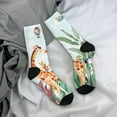 thumbnail image 5 of Xecao Animals-1 Pattern Sport Socks for Women and Men Crew Socks Sporty Calf Socks Casual Socks, 5 of 6