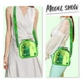 thumbnail image 6 of See Through Crossbody Purse Neon Clear Handbag for Women Stadium Approved Transparent Jelly Bags Sports Fan Purses, 6 of 7