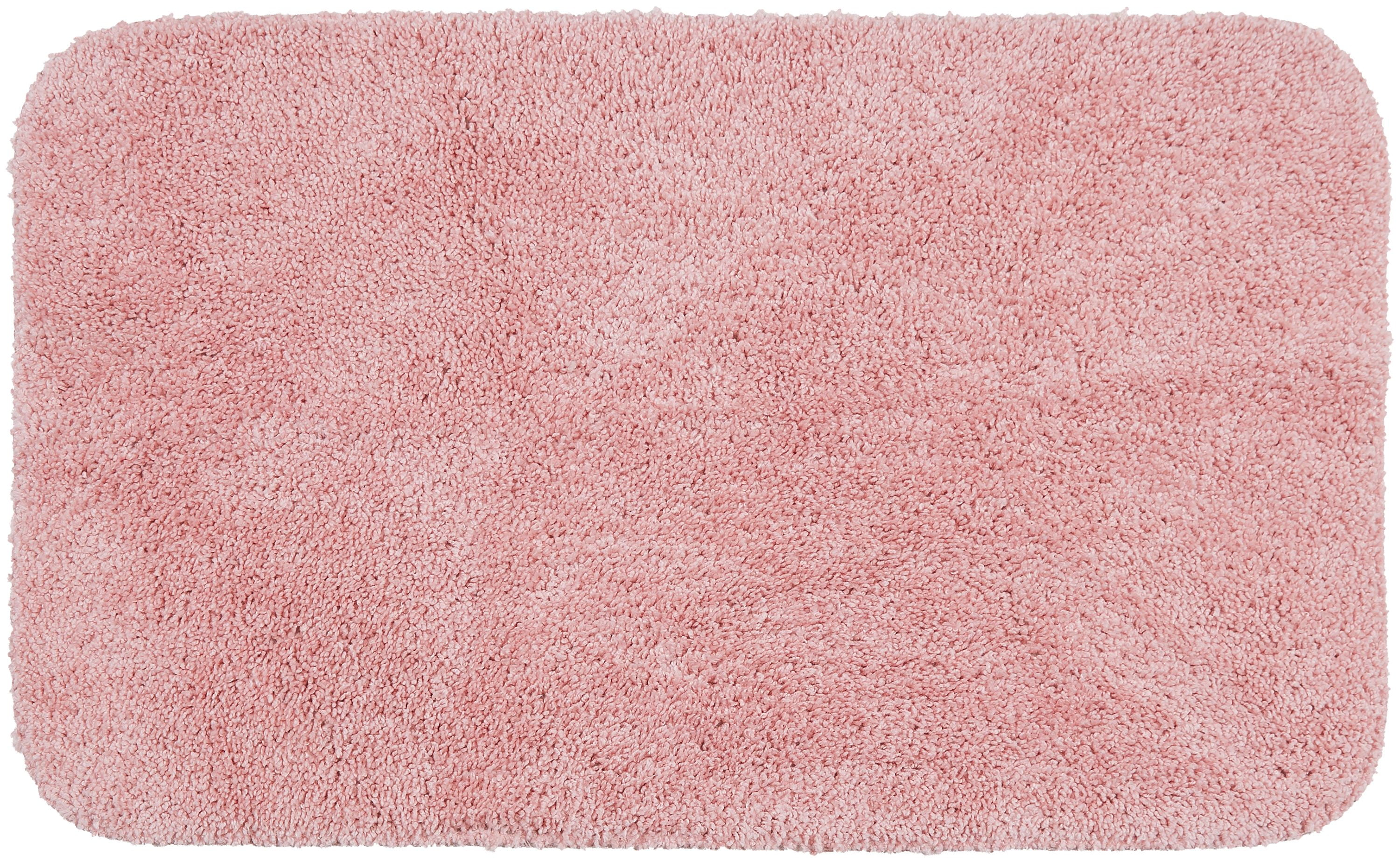 Mainstays Basic Bath Rug, Daylily Pink, 17" x 24"