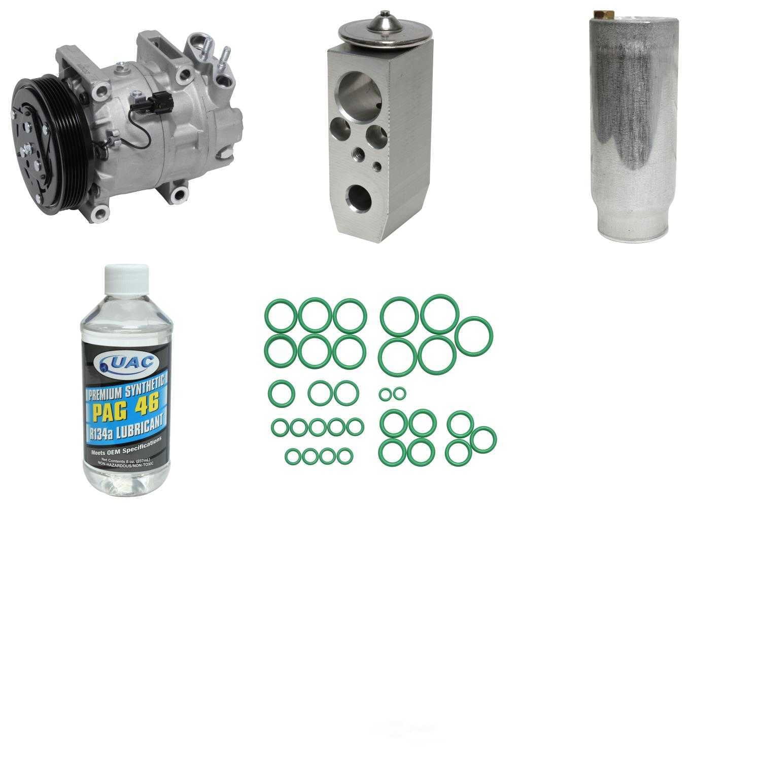 A/C Compressor and Component Kit -- Compressor Replacement Kit Fits select: 2000-2001 NISSAN MAXIMA, 2000-2001 INFINITI I30