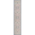 thumbnail image 1 of Unique Loom Whitney Medallion Border Rug 2' 7 x 12' Runner Multi/Ivory, 1 of 1