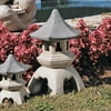 Design Toscano Pagoda Lantern Sculpture: Large