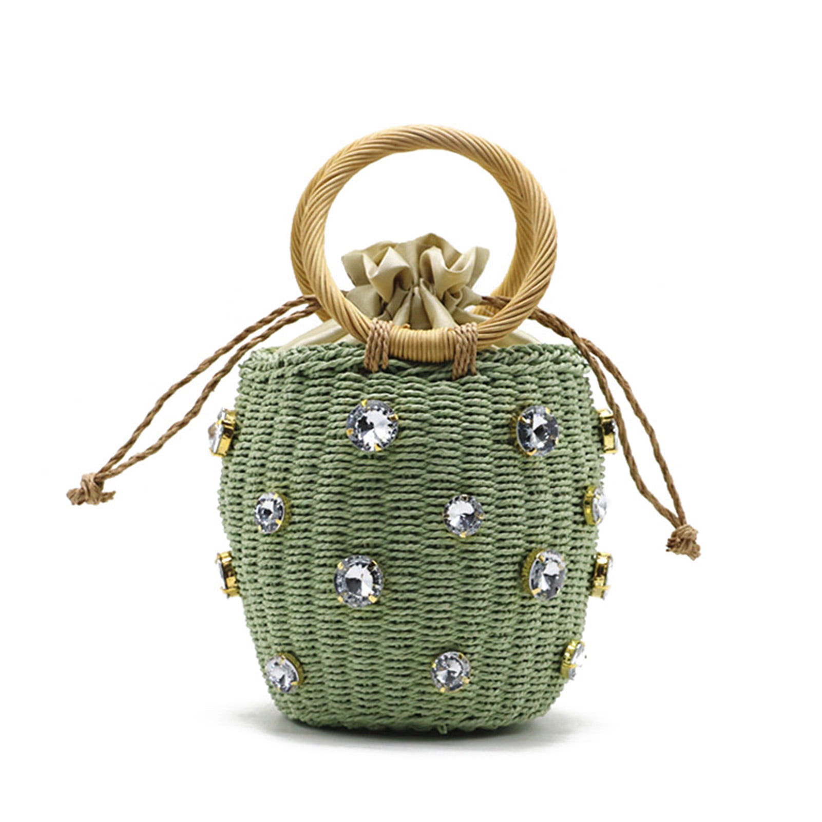 Zara, Bags, Zara Rattan Box Shaped Wicker Bag With Chain Strap