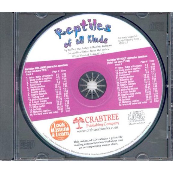 Pre-Owned Reptiles of All Kinds (Audiobook)