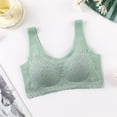 thumbnail image 1 of Hermoso sujetador deportivo ajustable sin aros con push-up y pecho pequeño para dormir para mujer, 1 of 5