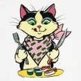 thumbnail image 3 of CafePress - Sushi Cat Ringer T - 100% Cotton Ringed T-Shirt, 3 of 4