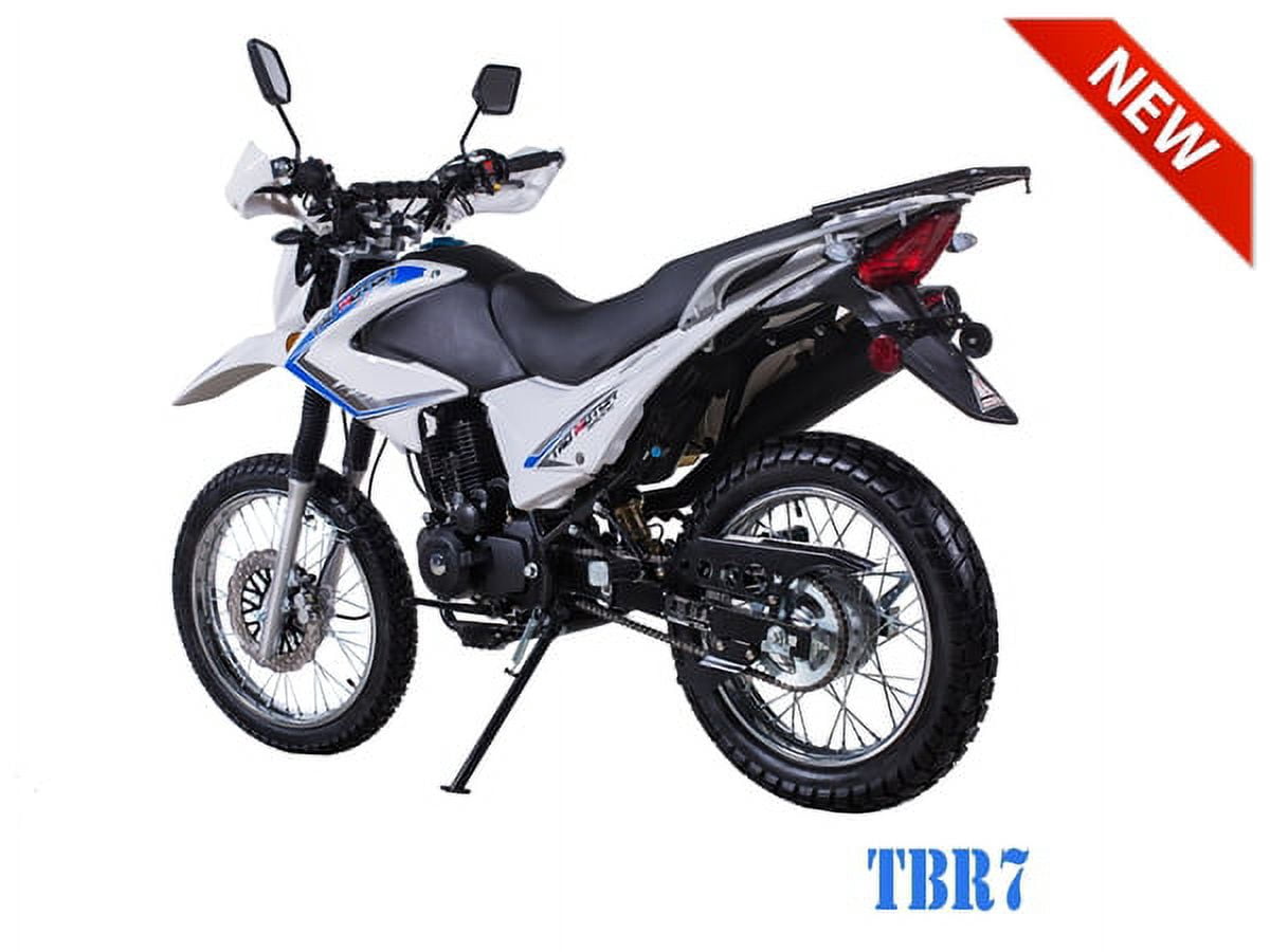 HHH New 250 TAO Motor Gas TBR7 229CC Adult Enduro Dirt Bike - Blue