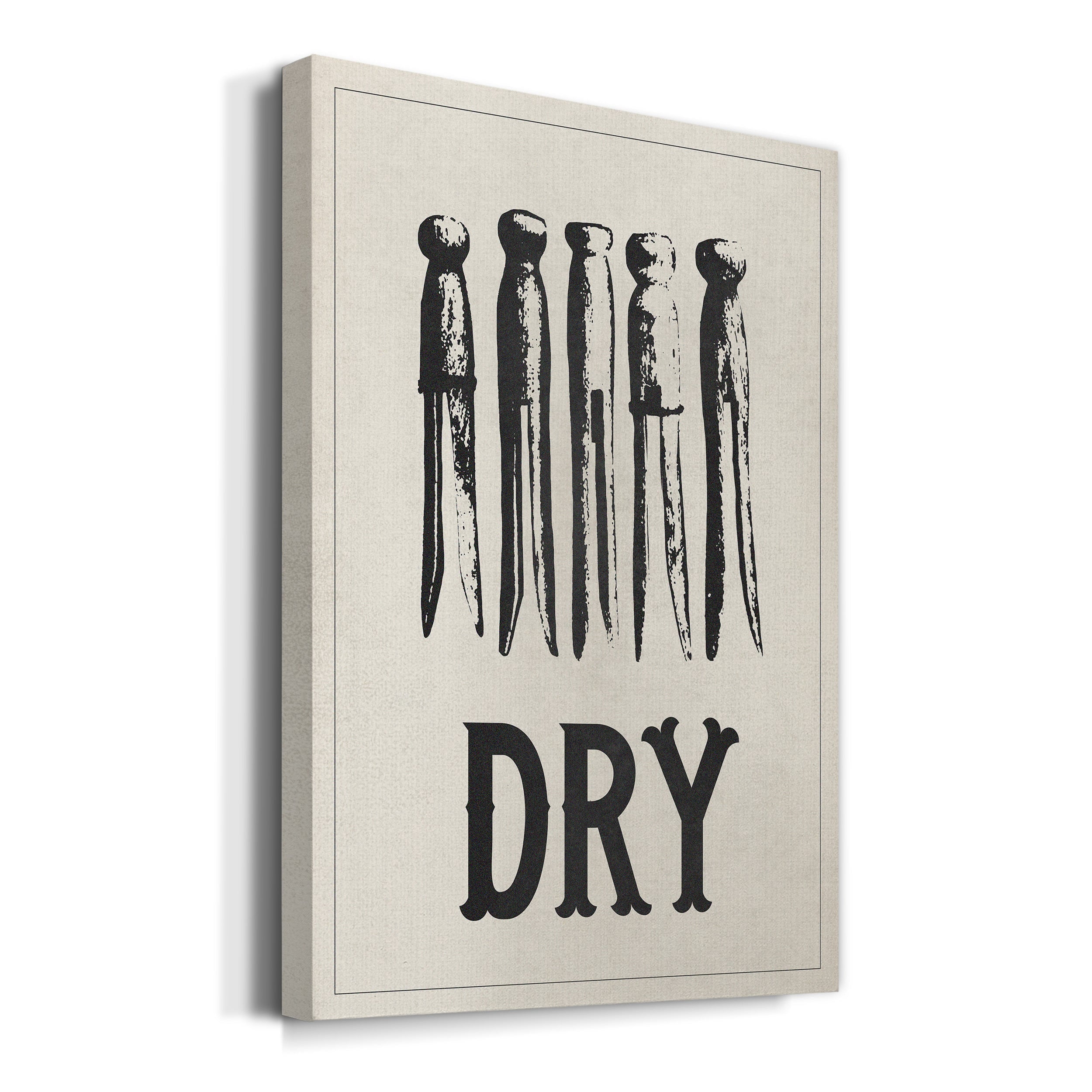 Vintage Laundry II Premium Gallery Wrapped Canvas - Ready to Hang