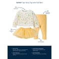 thumbnail image 6 of Gerber Baby & Toddler Girl French Terry Top, Tulle Tutu, & Pull-On Legging, 3-Piece Outfit Set, Newborn-5T, 6 of 6