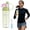 K, variant on Misting Water Bottle, 2-in-1 Mist & Sip Water Bottles, Leak-Proof, Silicone Spout Cover, Cool Mist Water Bottle with Cleaning Brush for Sports Gym Camp Cycling, Blue
