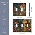 thumbnail image 2 of Yayeee Toggle Light Switch Wall Plate 3-Gang 6.37"x4.48" Decorative Outlet Cover, Forest Mushroom, 2 of 7