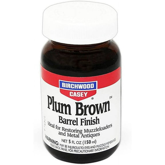 BIRCHWOOD CASEY PLUM BROWN BARREL FINISH 5 OZ