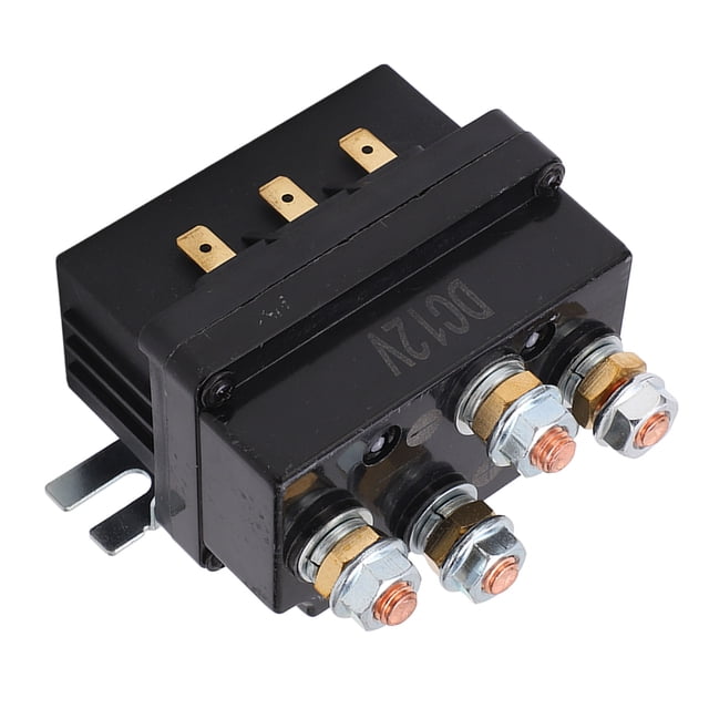 Relé de cabrestante para vehículo, relé de cabrestante Contactor de relé de cabrestante de latón de 12 V Relé de cabrestante para automóvil Artesanía excepcional