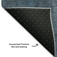 thumbnail image 5 of Addison Rugs Mayfield Premium Machine Washable Transitional Abstract Navy Runner Rug, 2'3" x 7'6", 5 of 6