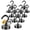 Black, variant on 12 Pack Magnetic Hooks, 40Lbs Heavy Duty Cruise Magnet Hooks for Fridge, Classroom, Cabins, Grill, Kitchen, Garage, Workplace and Office