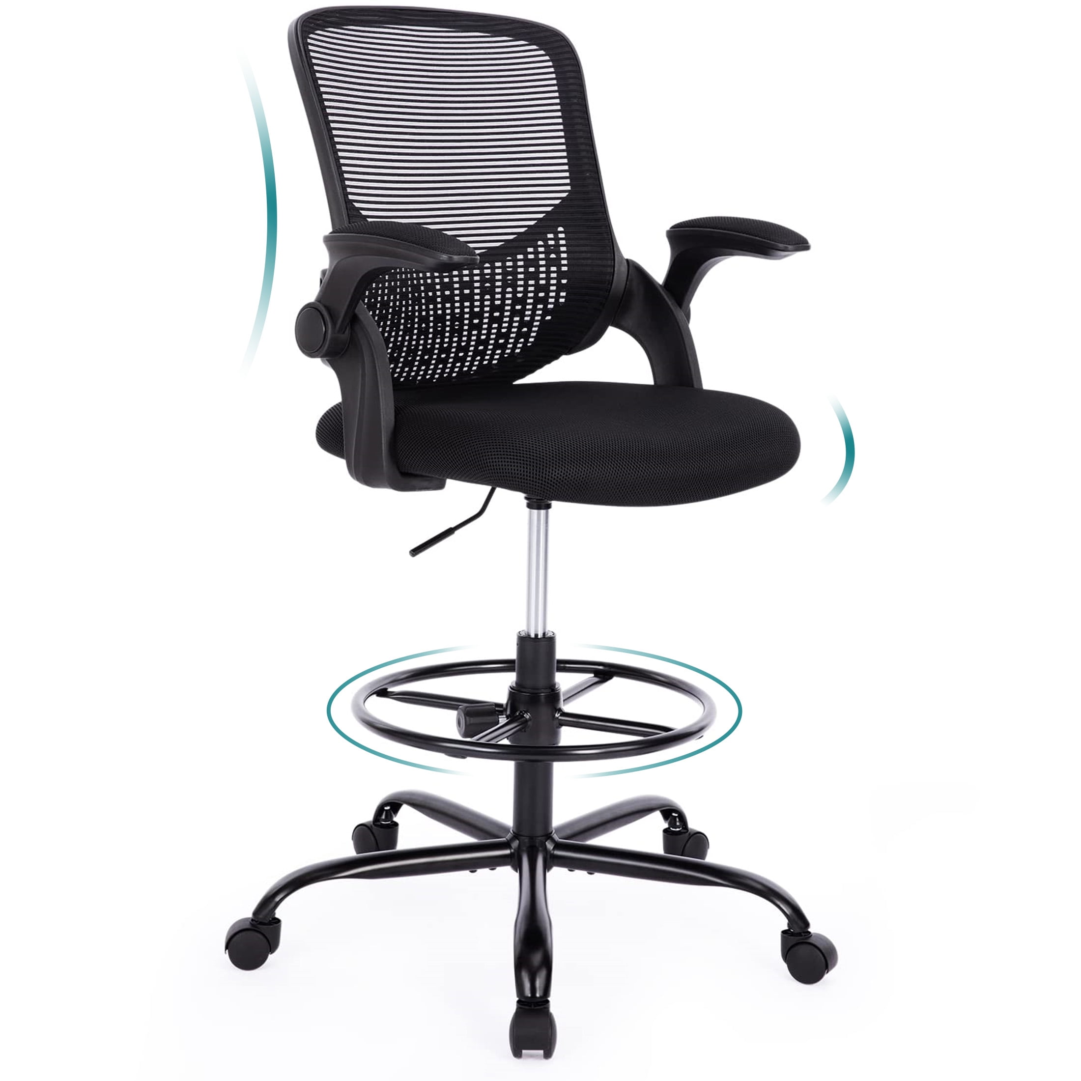 ergonomic-office-chair-for-standing-desk-height-adjustable-drafting