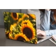 thumbnail image 3 of KSK KAISHEK Hard Shell Case for Old Version MacBook Air 13 inchs 2010-2017 A1369/A1466 + Black Keyboard Cover, Flower 0530, 3 of 5