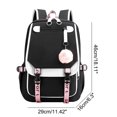 thumbnail image 2 of Mochila para adolescentes, mochila para estudiantes de secundaria, mochila para exteriores, 2 of 4
