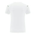 thumbnail image 3 of Rggeeun Men's Tee Shirts Solid Color Short Sleeve O-Neck Top Shirt For Casual Wear And Outdoor Sports Comfortable And Breathable Ideal For Spring And Summer Activities,White,XXL, 3 of 6