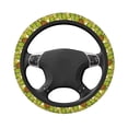 thumbnail image 3 of Daiia Tropical Summer Fruit Steering Wheel Cover Auto Steering Wheel Covers Breathable Anti-Slip Steering Wheels Car Interior Decor Accessories for Men Women Universal 15 Inch, 3 of 8