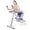Type 2-Purple, variant on Ab Machine, Foldable Ab Trainer, Strength Training Crunch Trainer Adjustable for Core Workout & Fitness