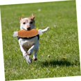 thumbnail image 3 of Dog toy plush with squeaker interactive chew toy shaped like a chicken leg for small dogs and cats promotes dental care and engagement, 3 of 5