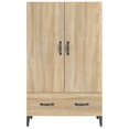 thumbnail image 3 of vidaXL Highboard Sonoma Oak 70x31x115 cm Engineered Wood, 3 of 5