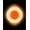 Black Orange Cream, Pattern 8, variant on Design&I 8'x10' Washable Area Rug Wet Vinyl Cd Record Music Retro Groovy Swirl Border Tapete Redondo for Living Room, Family Extra Large Skid-Resistant Low Profile