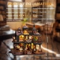 thumbnail image 3 of Miniature Dollhouse Kit, DIY Mini House Building Kits for Adults to Building with Furnitures Tiny House Bookshelf Decor Christmas Birthday Gifts for Family Lovers, 3 of 7