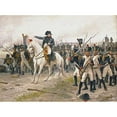 thumbnail image 3 of Ponsan, Edouard-Benard-Debat 14x11 Black Modern Framed Museum Art Print Titled - Napoleon at The Battle of Friedland, 3 of 5