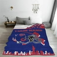 thumbnail image 6 of Custom New York Blanket Personalized Throw Blankets Name and Number for Men Women Boy Football Style Decor Gifts, 6 of 6
