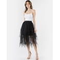 thumbnail image 2 of Falda tul picos color Negro AMAD Casual para mujer talla L, 2 of 5