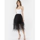 thumbnail image 2 of Falda tul picos color Negro AMAD Casual para mujer talla L, 2 of 5