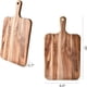 thumbnail image 4 of Tabla De Cortar Cuadrada Gruesa Con Mango F, Polipropileno, 30 X 30 Cm, Superficie Antideslizante Duradera, Ideal Para Preparar Alimentos En La Cocina Y Picar, 1 Unidad, Color Blanco, Ukhbmc, 4 of 8