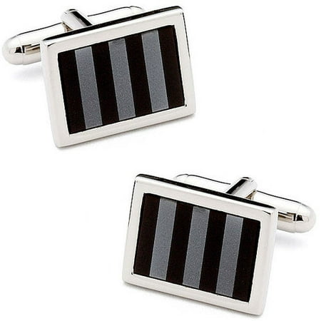 Ox and Bull Striped Mosaic Cufflinks