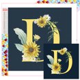 thumbnail image 1 of 5D DIY Cuentas Cuadradas Completas Letra D Kit Del 40x40cm, 1 of 9
