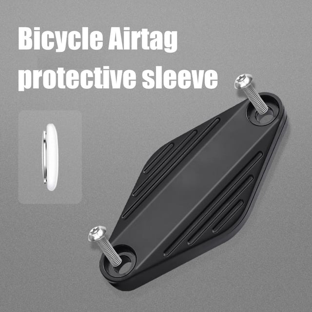 Soporte de montaje para bicicleta, localizador GPS, soporte antipérdida Compatible con etiqueta de aire