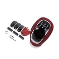 thumbnail image 1 of Universal Gear Shifter Knobs Fit for Shifter Knobs Shift Stick Most Manual Cars Easy to Install Red Black Line, 1 of 6