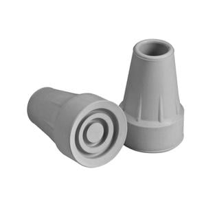 Carex Crutch Tip Standard 7/8 inch Gray