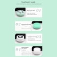 thumbnail image 3 of SATRINO Facial Cleansing Brush Electric Facial Exfoliating Massage Brush with 4 Cleanser Heads and 2 Speeds Adjustable for Deep Cleaning, Removing Blackhead, Face Massaging, 3 of 7