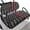 Black American Flag, variant on Yuyamidu 2 PCS Black American Flag Golf Cart Seats Covers 4th of July Backrest Cover and Bench Seat Cover for Club Car Seat Covers Golf Cart Accessories