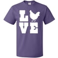 thumbnail image 3 of Inktastic Love Chickens T-Shirt, 3 of 5