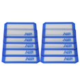 thumbnail image 3 of Silicone Alley, 10 Non-stick Silicone Mat Pad, Small Rectangle 5 X 4 Inch, Blue, 3 of 4