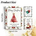 thumbnail image 2 of Christmas Gift Card Book Spiral-Bound Merry Christmas Gift Card Booklet, DIY Greeting Card Organizer, Holiday Gift Card Holder for Students and Friends, 2 of 7