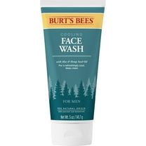 Burts Bees Cooling Face Wash with Aloe & Hemp, For Men, 5 Ounces, pack of 3