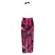 thumbnail image 4 of Gibobby Trajes de Baño Mujer Completos Nuevo estampado de mujer con cuello colgante, falda sexy, traje de baño de aguas termales, cárdigan, traje de baño(Rosa caliente,CH), 4 of 5