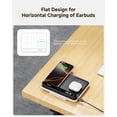 thumbnail image 5 of Dual Phone Charger, SwanScout 710A, Wireless Charger for iPhone 16/15/14/13/12/11/8/X Series, for Apple Watch 10/9/8/7/6, Ultra 2/Ultra, for AirPods 4/Pro 2/Pro/3, 5 of 10